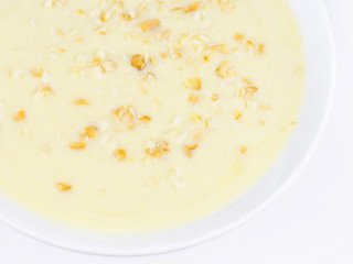 Сырный суп-крем с копченым сыром